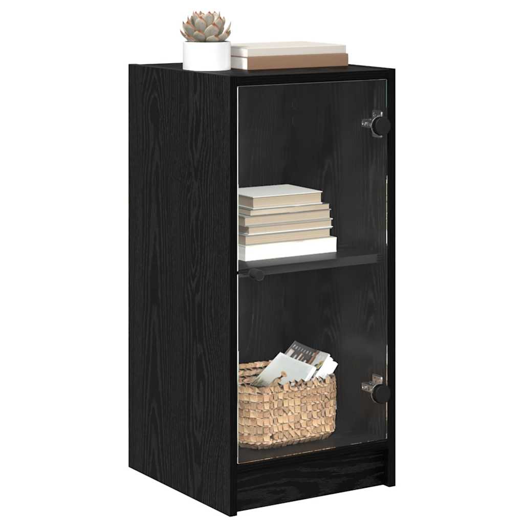 Kreveta Crni hrast 35 x 37 x 76 cm Konstruirano drvo