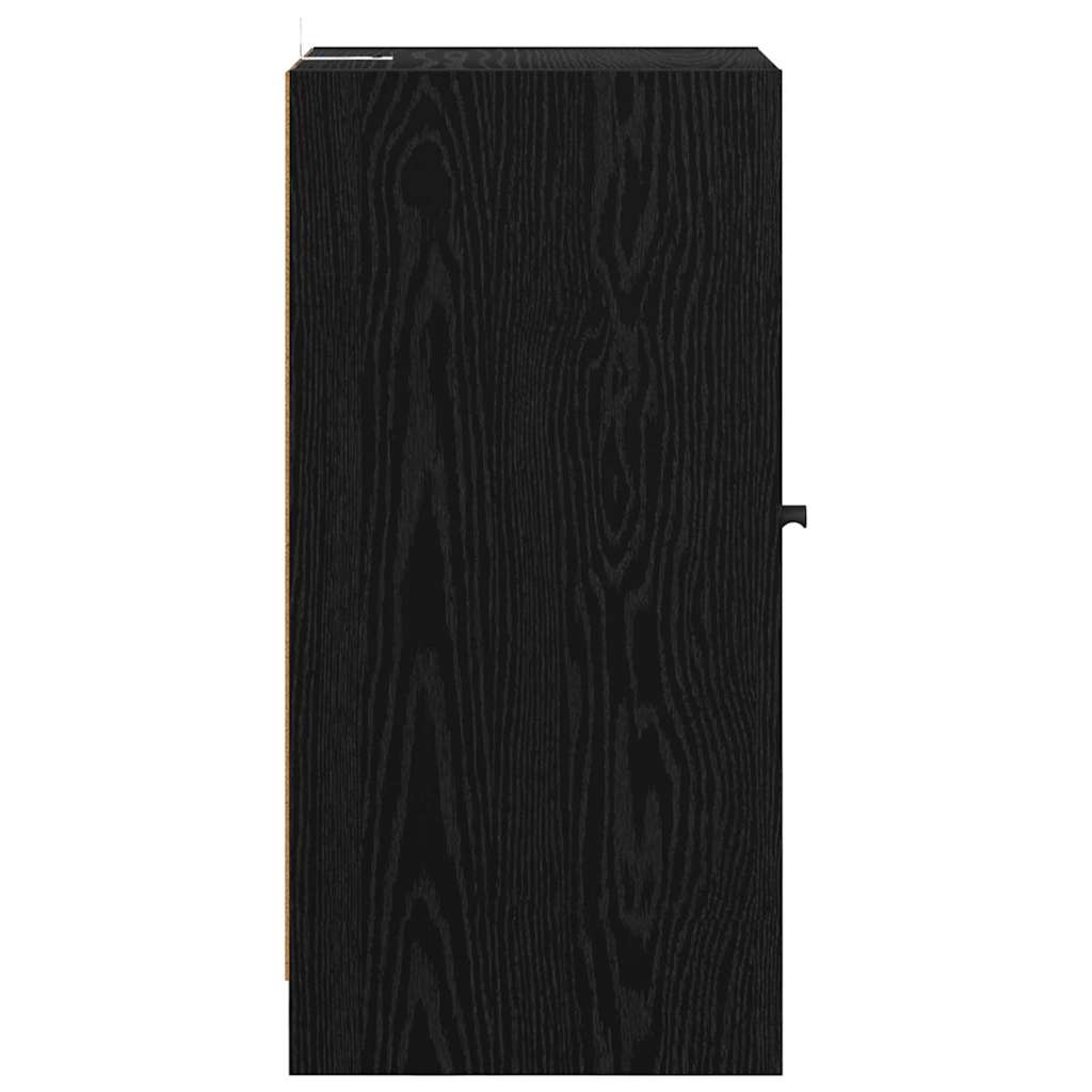 Kreveta Crni hrast 35 x 37 x 76 cm Konstruirano drvo