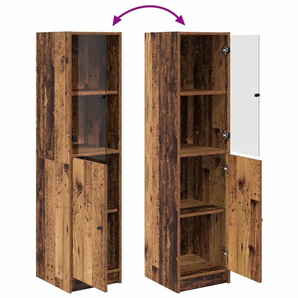 Highboard Staro drvo 35 x 37 x 142 cm Konstruirano drvo