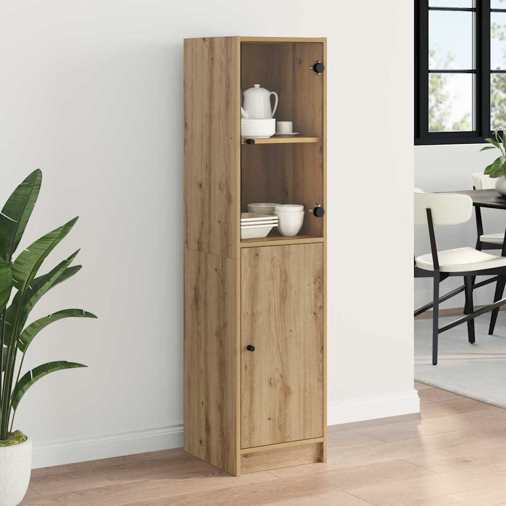 Highboard Umjetnički hrast 35 x 37 x 142 cm Konstruirano drvo