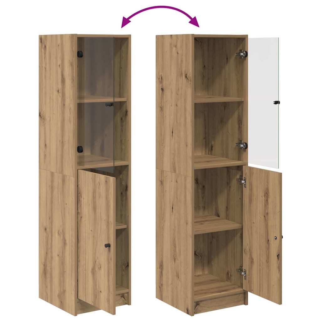 Highboard Umjetnički hrast 35 x 37 x 142 cm Konstruirano drvo