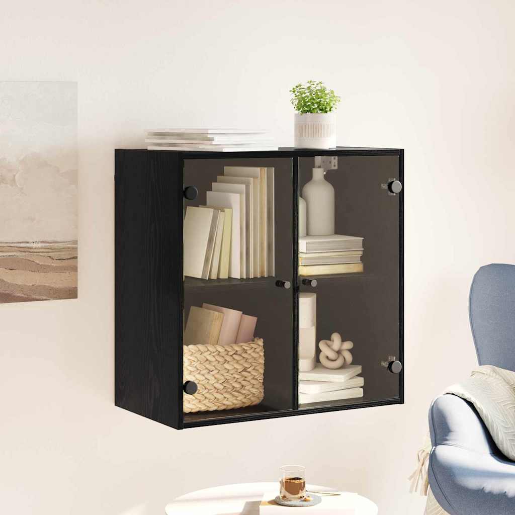 Ormar za Zid Crni hrast 68 x 37 x 68,5 cm Konstruirano drvo