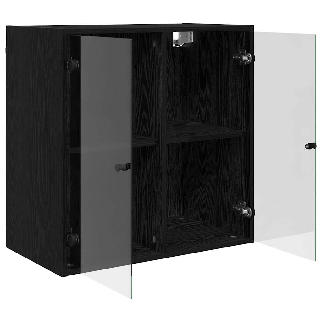 Ormar za Zid Crni hrast 68 x 37 x 68,5 cm Konstruirano drvo