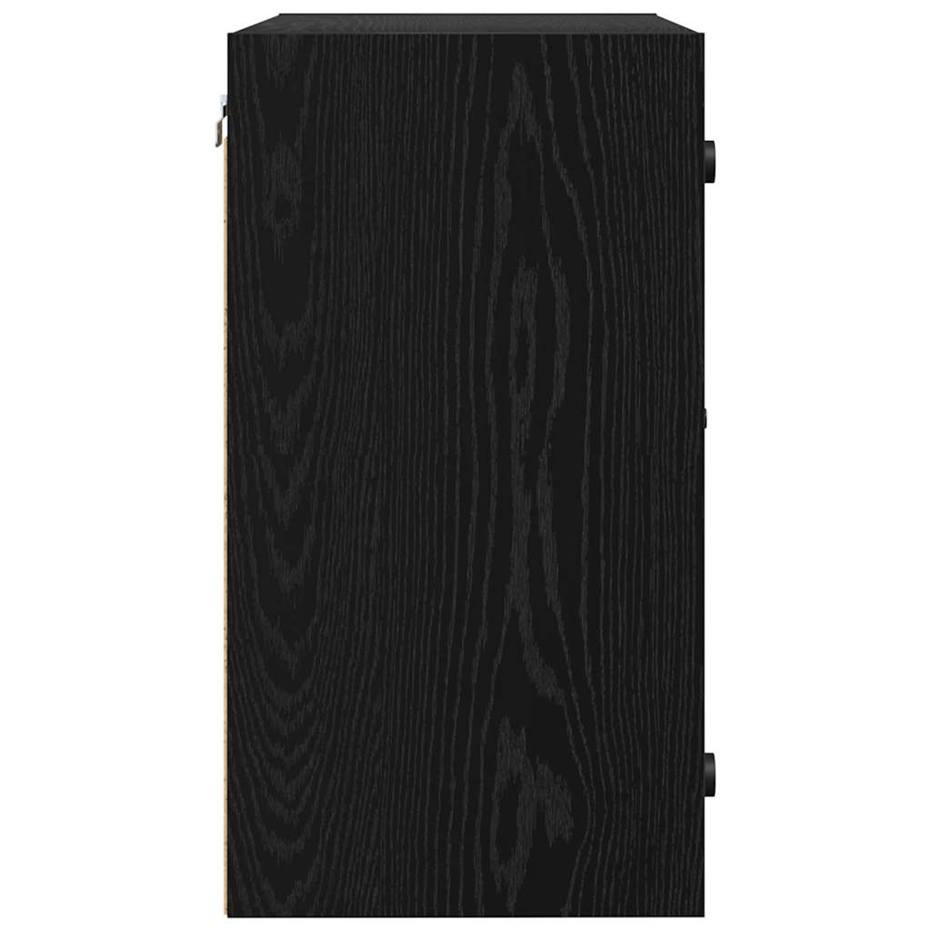 Ormar za Zid Crni hrast 68 x 37 x 68,5 cm Konstruirano drvo