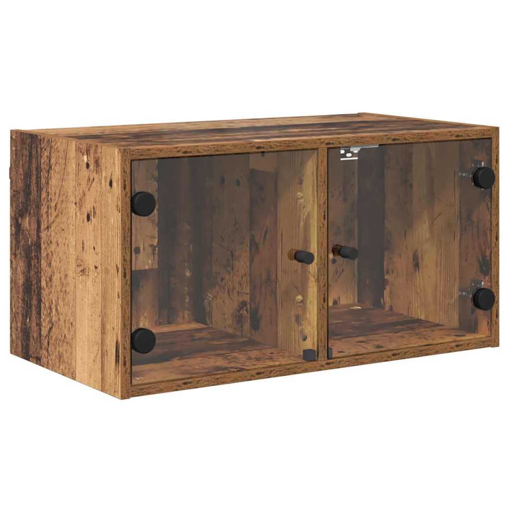 Zidni ormari 2 pcs Staro drvo 68 x 37 x 35 cm Konstruirano drvo