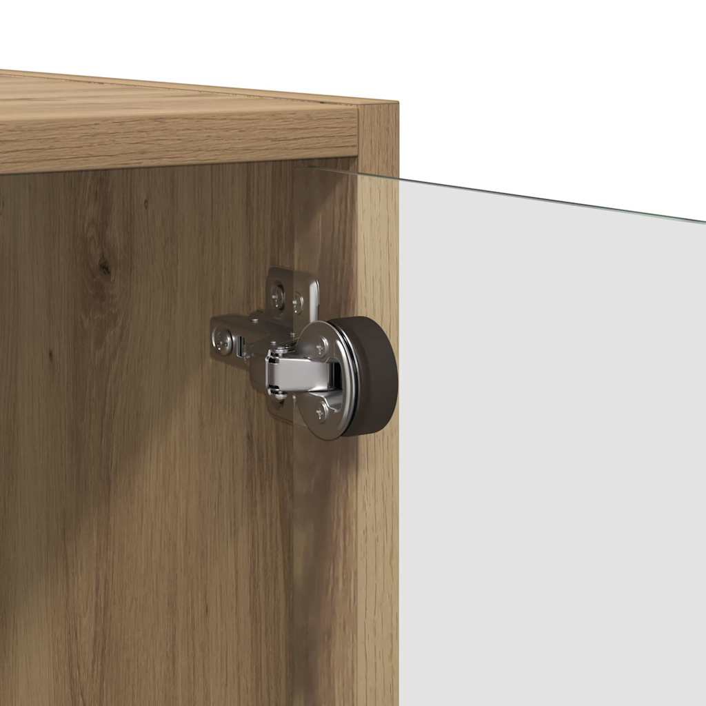 Zidni ormari Zidne 2 pcs Umjetnički hrast 68 x 37 x 35 cm