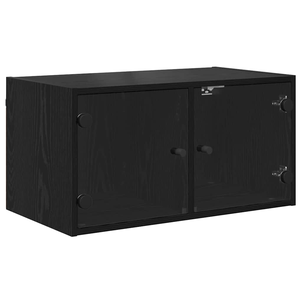 Ormar za Zid Zidne Crni hrast 68 x 37 x 35 cm Konstruirano drvo