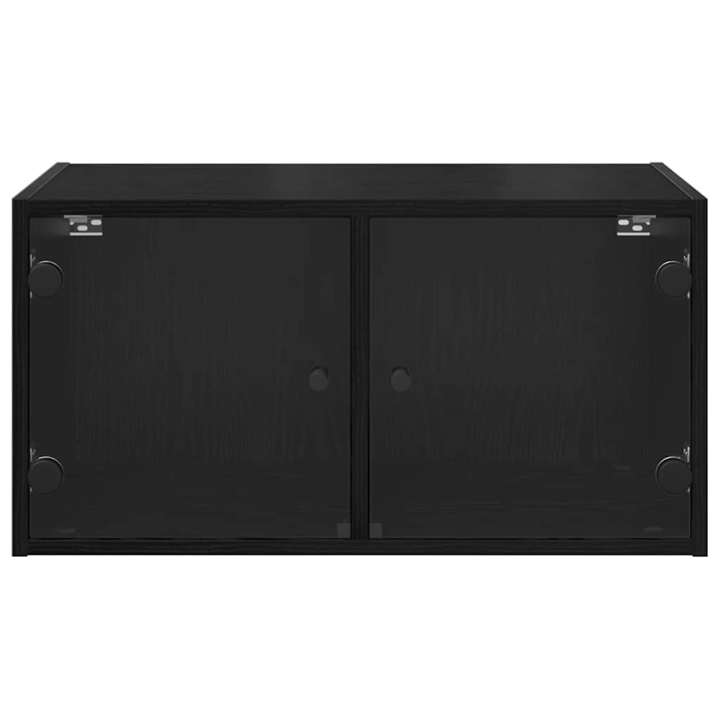Ormar za Zid Zidne Crni hrast 68 x 37 x 35 cm Konstruirano drvo