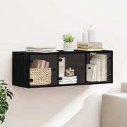 Ormar za Zid Crni hrast 102 x 37 x 35 cm Konstruirano drvo