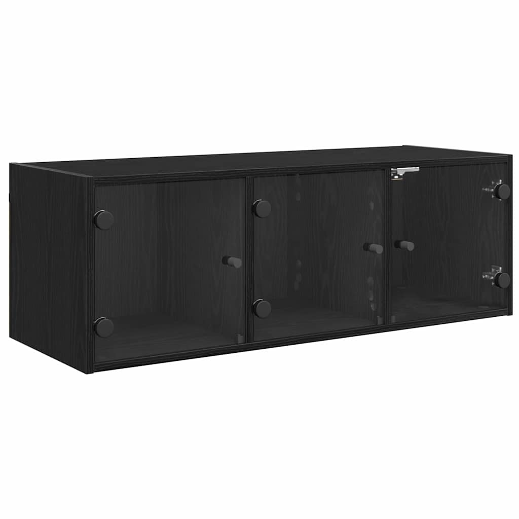 Ormar za Zid Crni hrast 102 x 37 x 35 cm Konstruirano drvo
