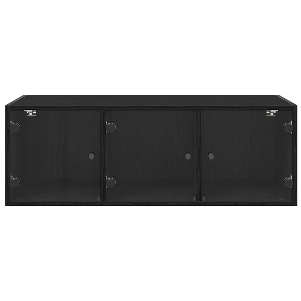 Ormar za Zid Crni hrast 102 x 37 x 35 cm Konstruirano drvo