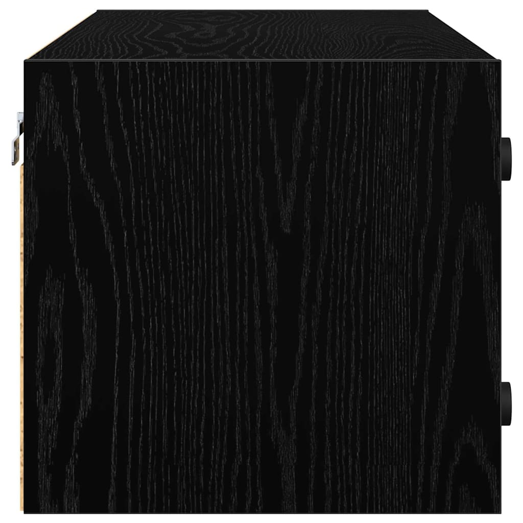 Ormar za Zid Crni hrast 102 x 37 x 35 cm Konstruirano drvo