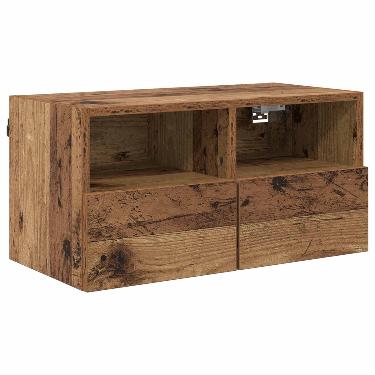 TV zidni ormari Zidne 2 pcs Staro drvo 60 x 30 x 30 cm