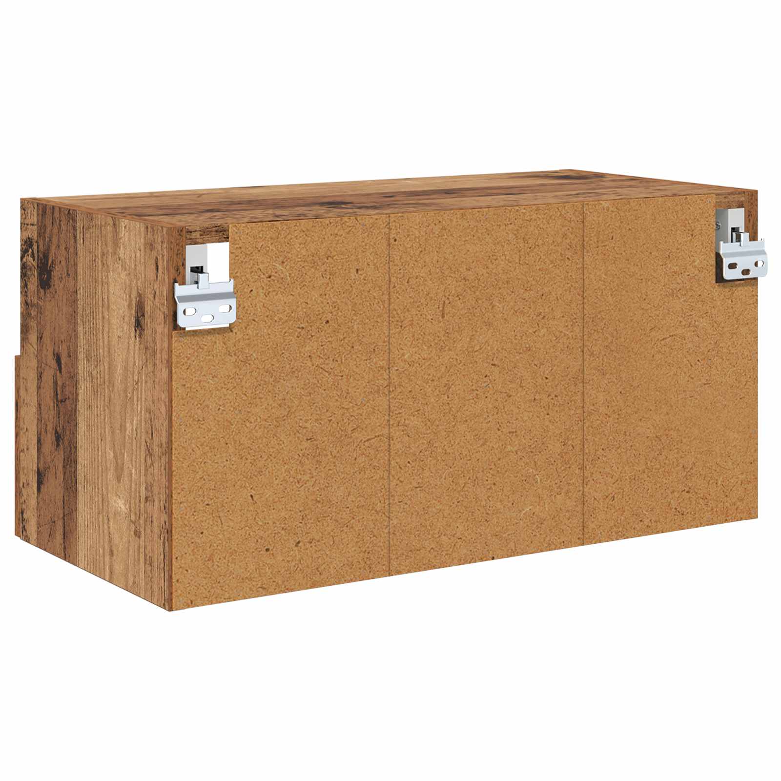 TV zidni ormari Zidne 2 pcs Staro drvo 60 x 30 x 30 cm