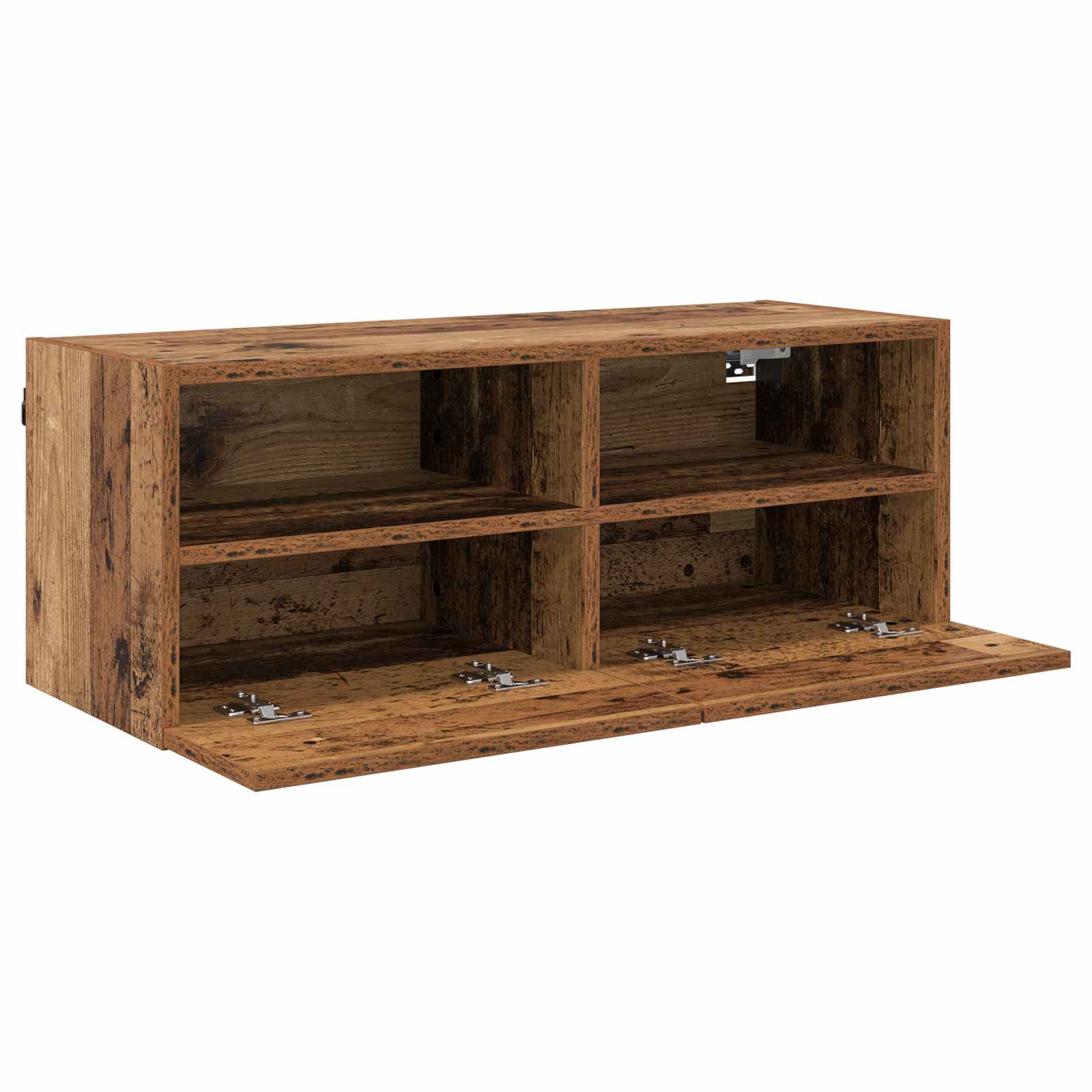 TV zidni ormari Zidne 2 pcs Staro drvo 80 x 30 x 30 cm