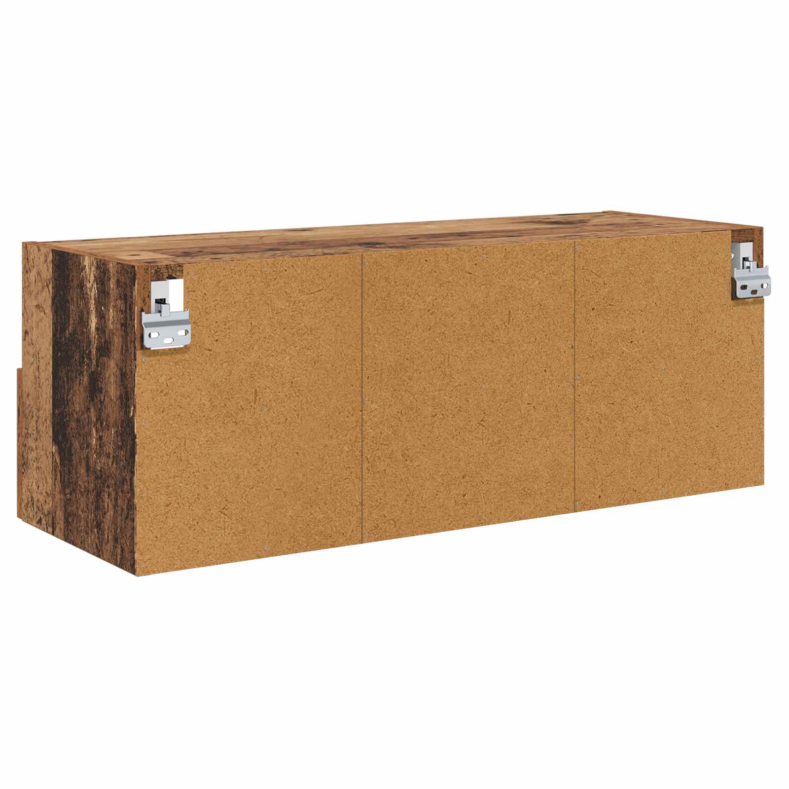 TV zidni ormari Zidne 2 pcs Staro drvo 80 x 30 x 30 cm