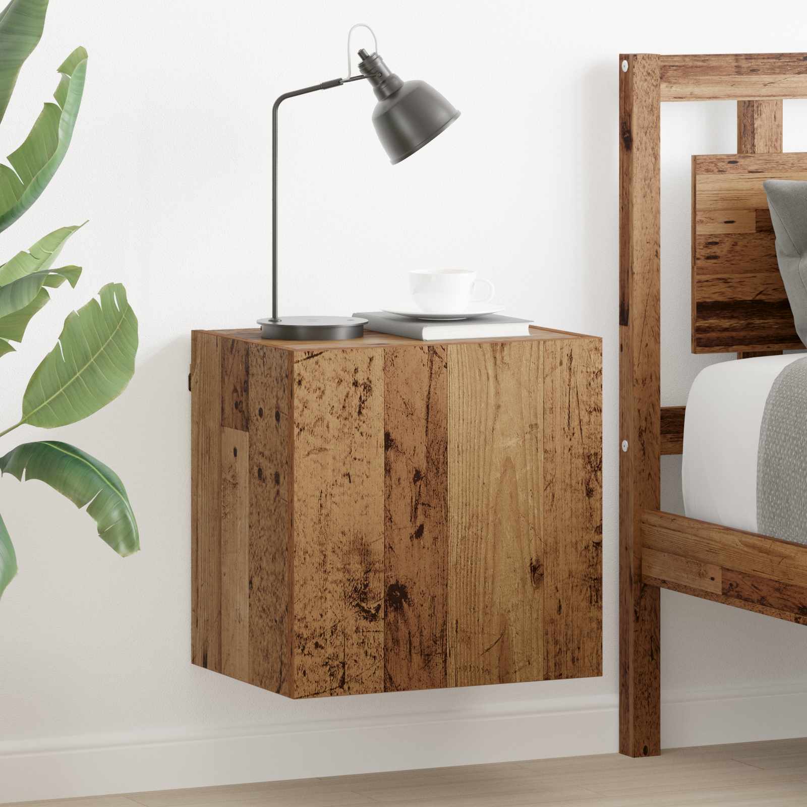 TV zidni ormar Zidne Staro drvo 40,5x30x40cm Konstruirano drvo