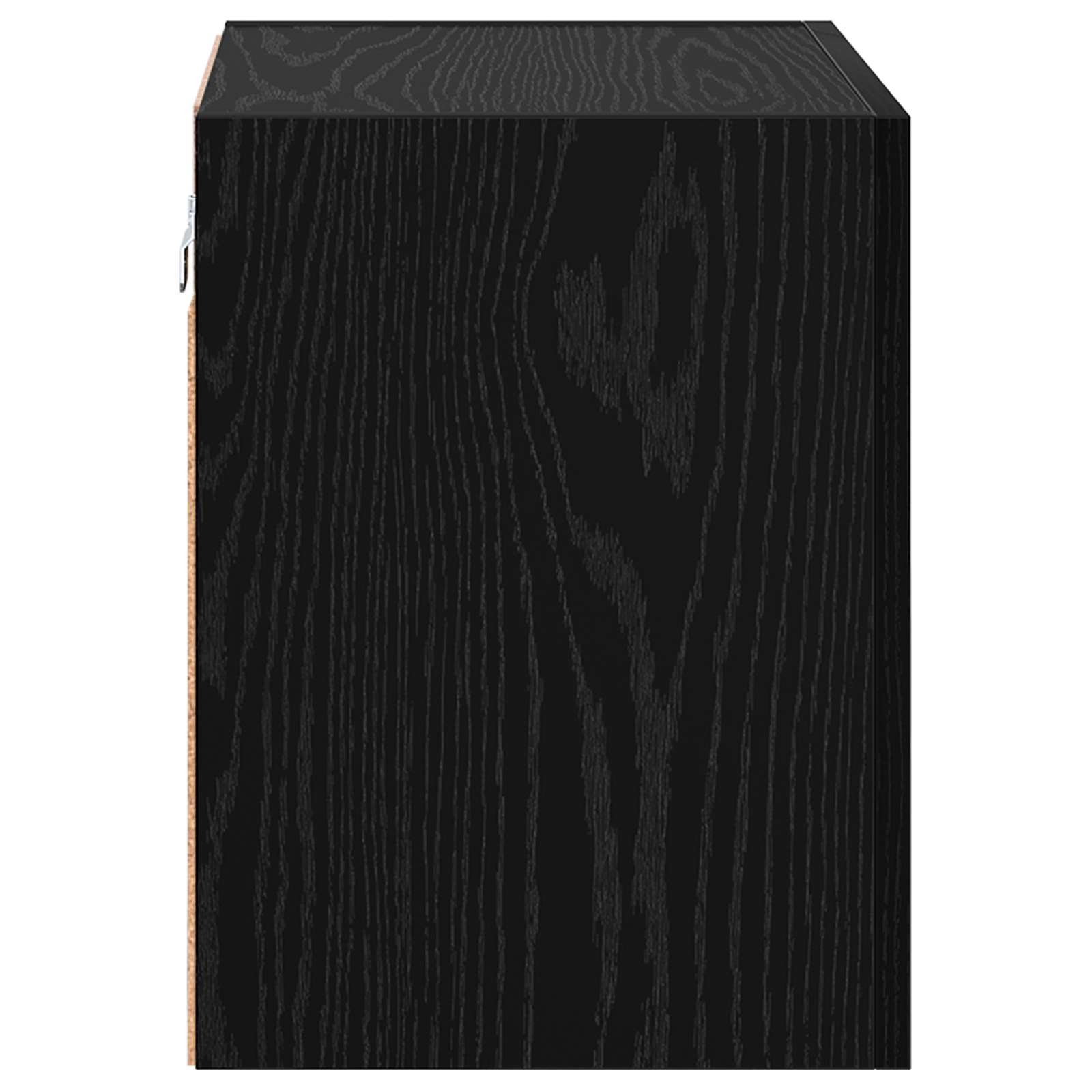 TV zidni ormari 2 pcs Crni hrast 40,5x30x40cm Konstruirano drvo