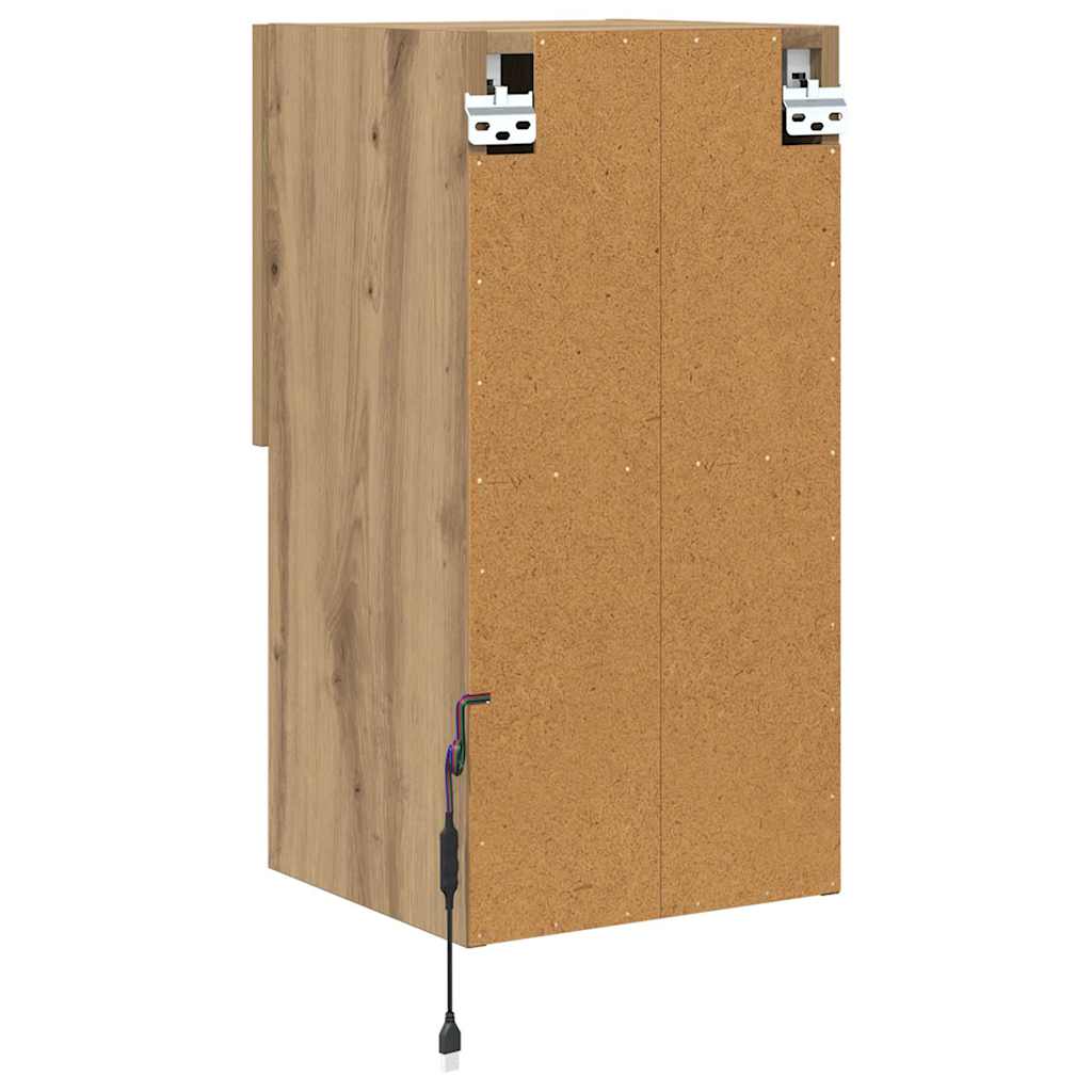 Zidni TV ormari Zidne 2 pcs Umjetnički hrast 30,5 x 30 x 60 cm