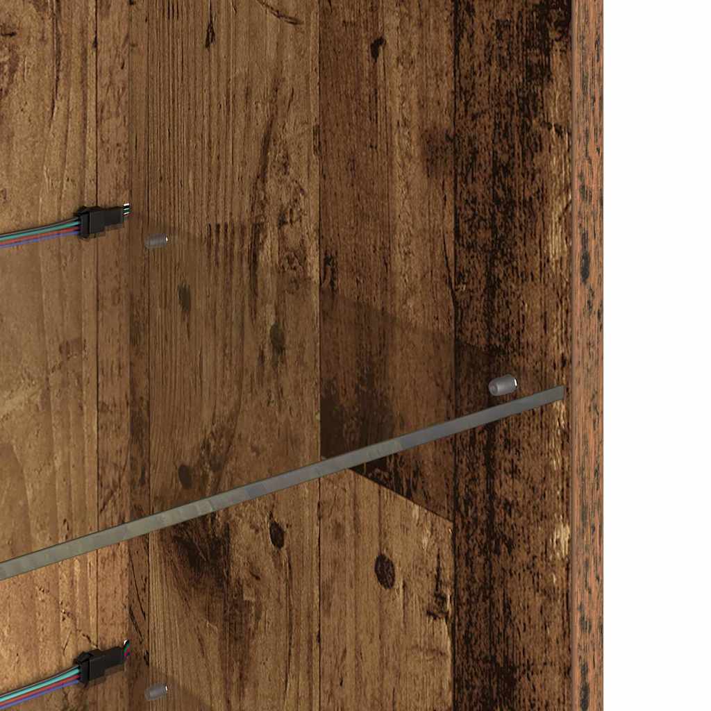 Zidni TV ormari Zidne 2 pcs Staro drvo 30,5 x 30 x 90 cm