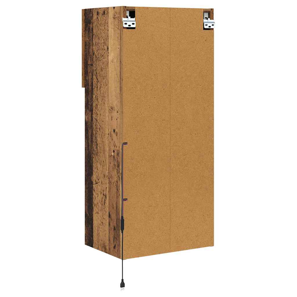 TV ormar za montažu na zid Zidne Staro drvo 40,5 x 30 x 90 cm