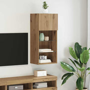 TV ormar za montažu na zid Umjetnički hrast 40,5 x 30 x 90 cm