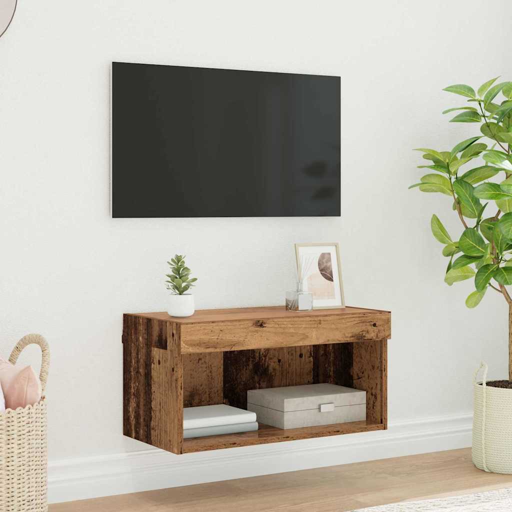 Set TV komoda Staro drvo 60 x 30 x 30 cm Konstruirano drvo