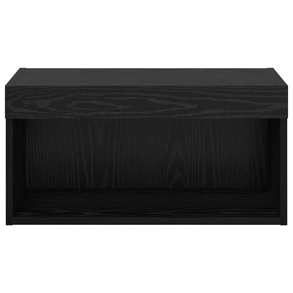 Set TV komoda Crni hrast 60 x 30 x 30 cm Konstruirano drvo