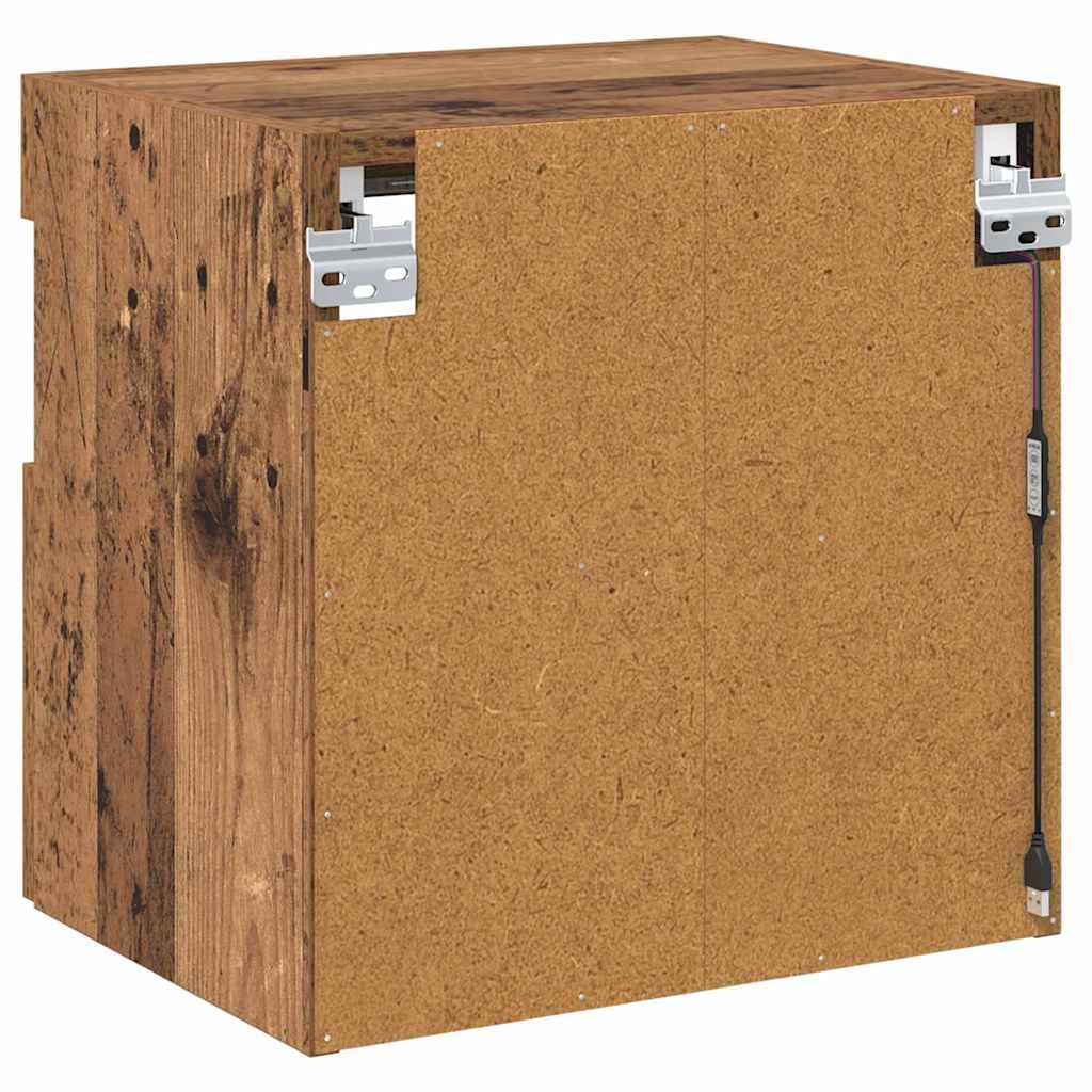 TV zidni ormar Staro drvo 40 x 30 x 40 cm Konstruirano drvo