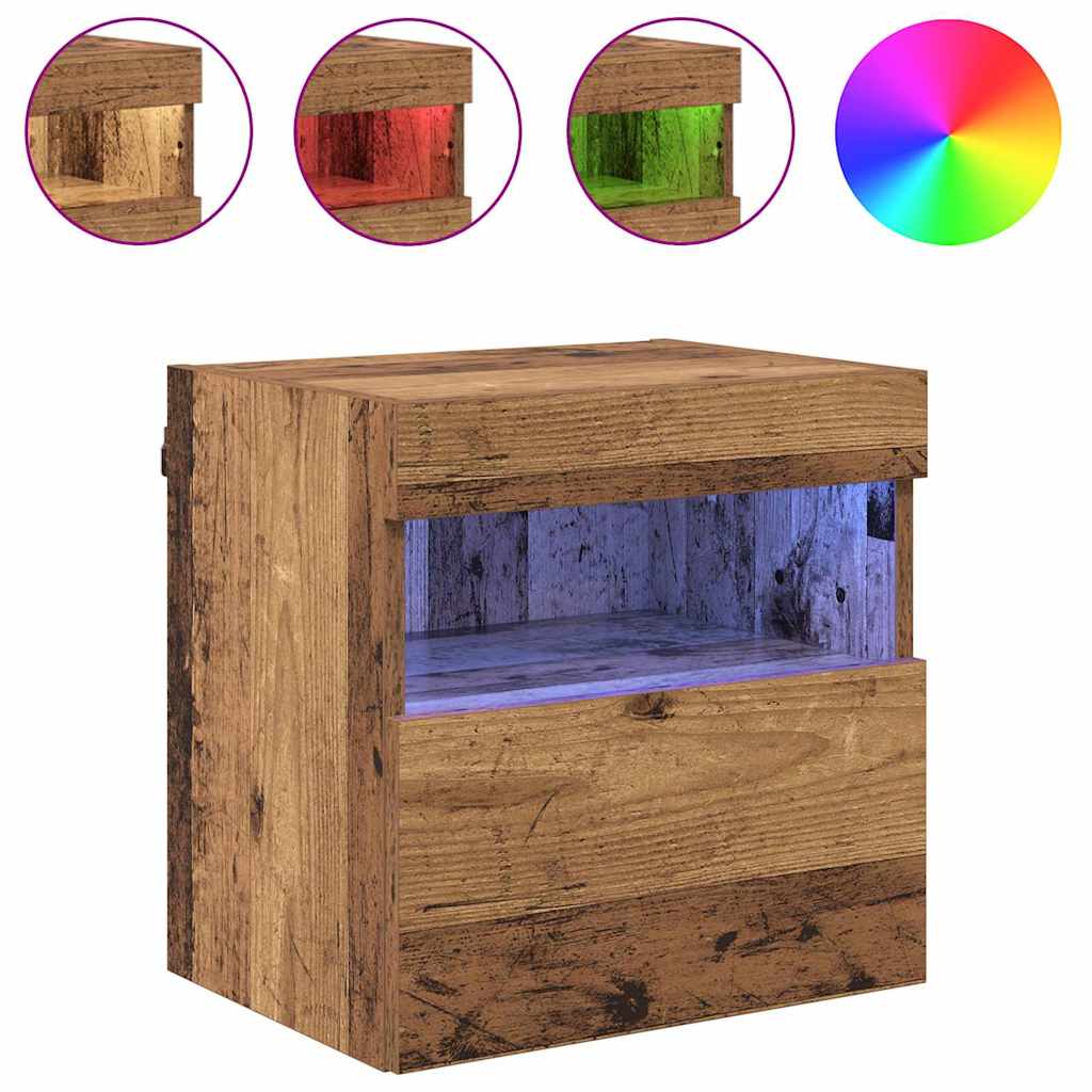 TV zidni ormar Staro drvo 40 x 30 x 40 cm Konstruirano drvo
