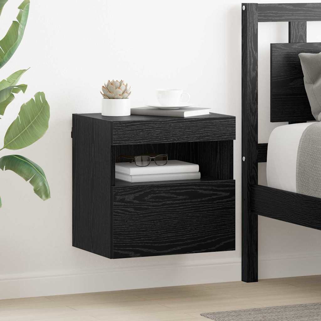 TV zidni ormar Crni hrast 40 x 30 x 40 cm Konstruirano drvo