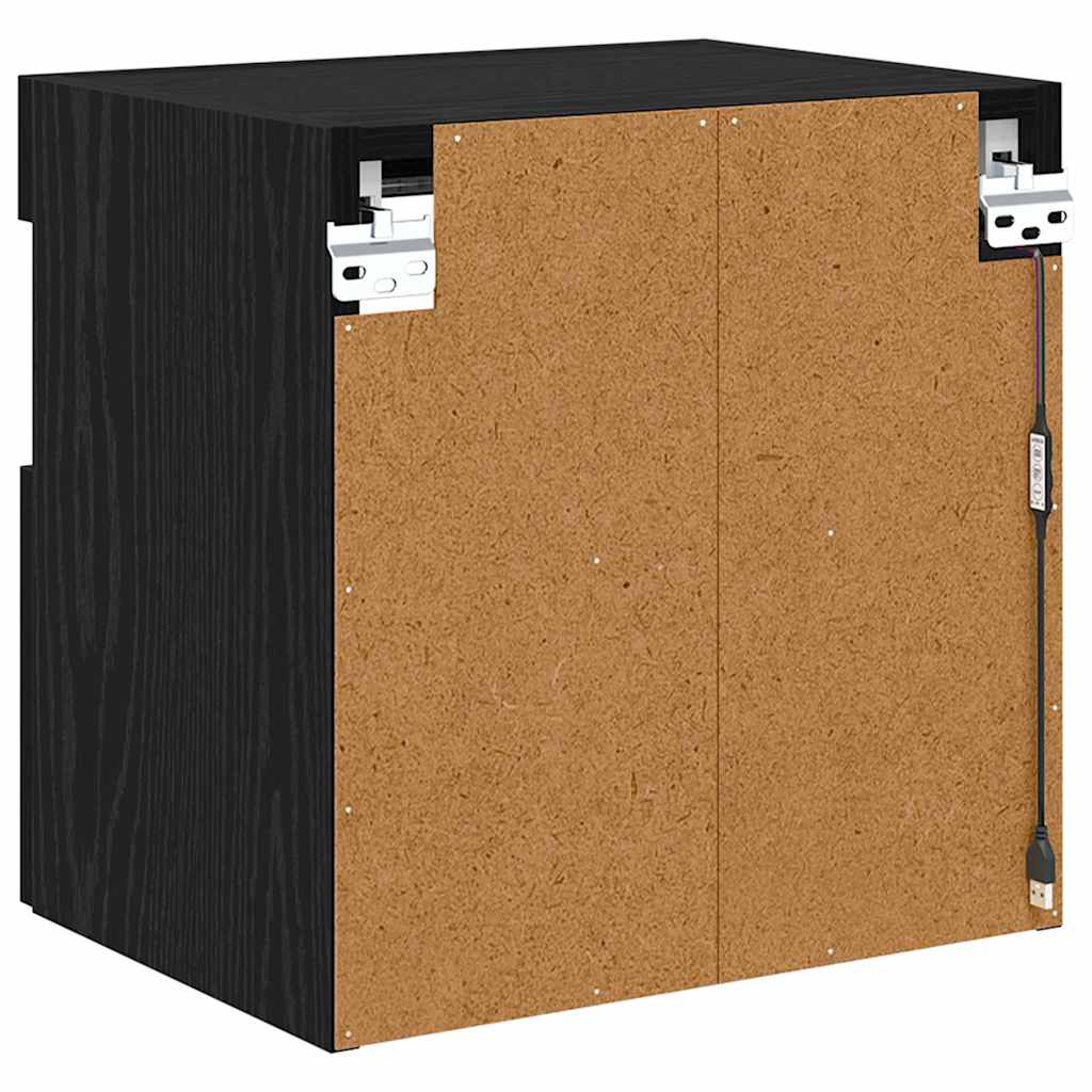 TV zidni ormar Crni hrast 40 x 30 x 40 cm Konstruirano drvo