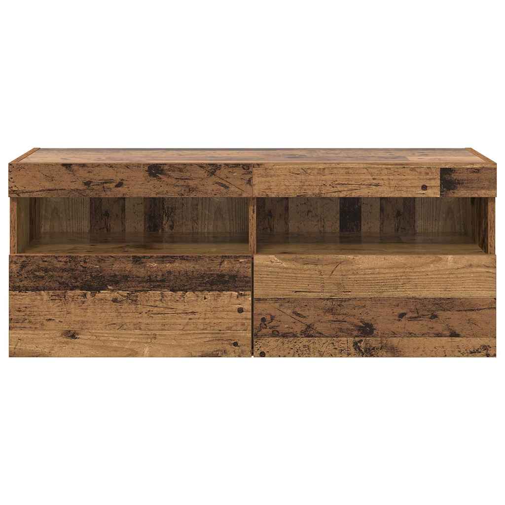 TV zidni ormar Staro drvo 100 x 30 x 40 cm Konstruirano drvo