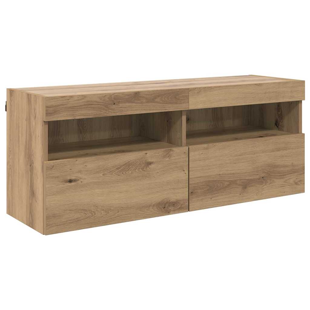 TV zidni ormar Zidne Umjetnički hrast 100 x 30 x 40 cm