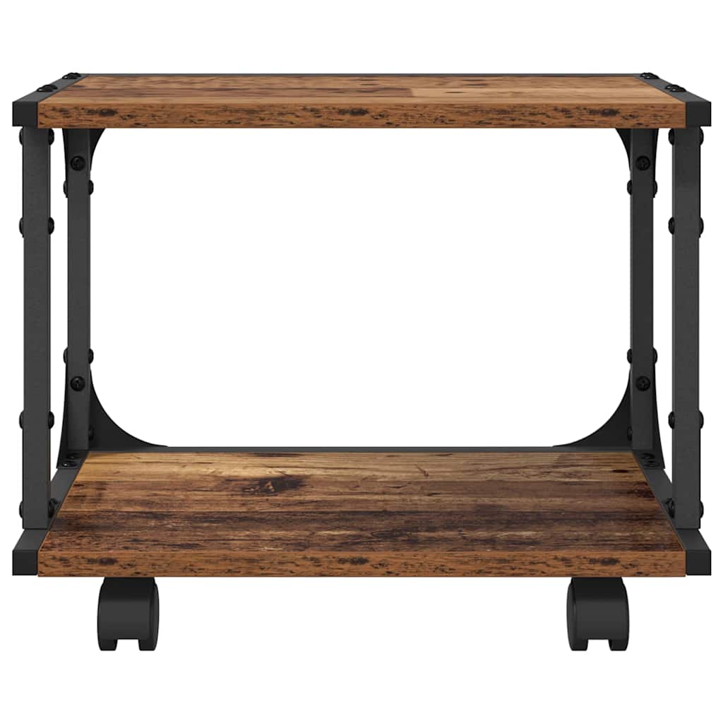Držač za printer Staro drvo 41 x 28 x 33.5 cm Konstruirano drvo