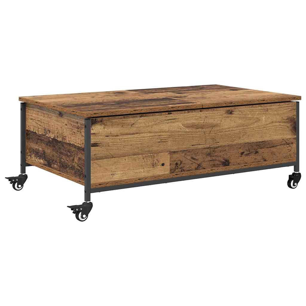 Kava Stol Staro drvo 91 x 55 x 32 cm Konstruirano drvo