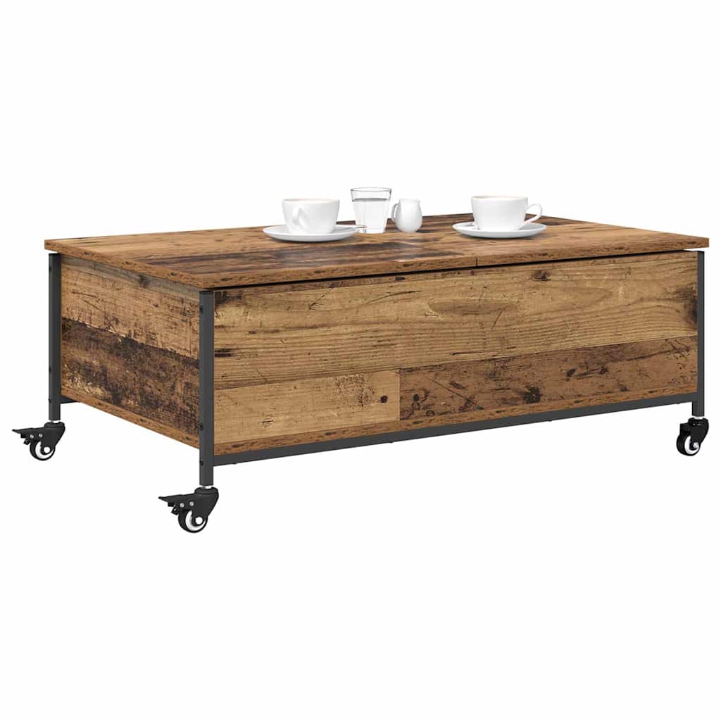Kava Stol Staro drvo 91 x 55 x 32 cm Konstruirano drvo