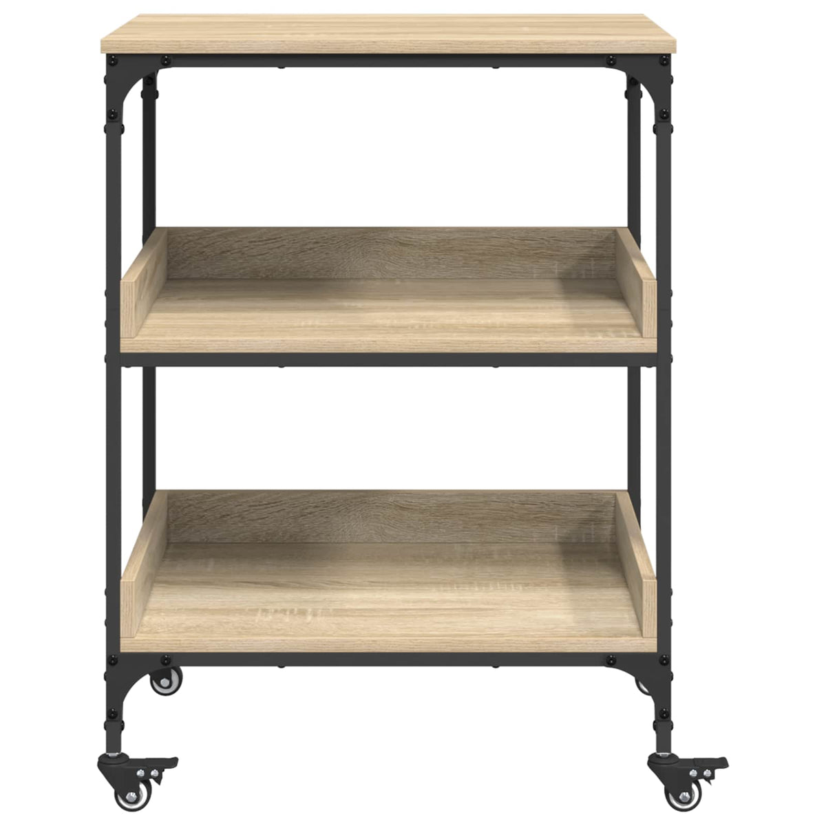 Kuhinjski kolica Sonoma hrast 60 x 41 x 80,5 cm