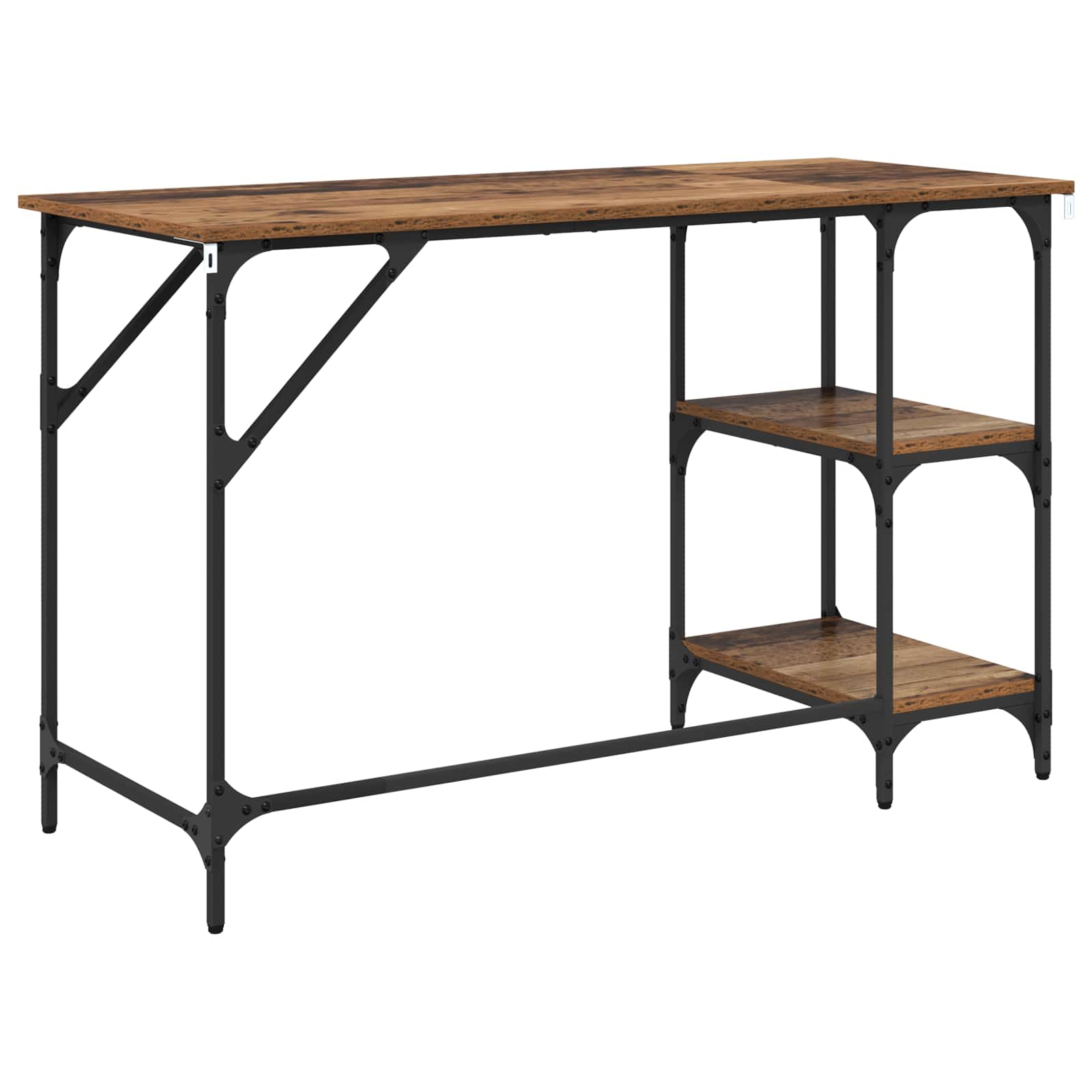 Stol Staro drvo 120 x 50 x 75 cm Konstruirano drvo