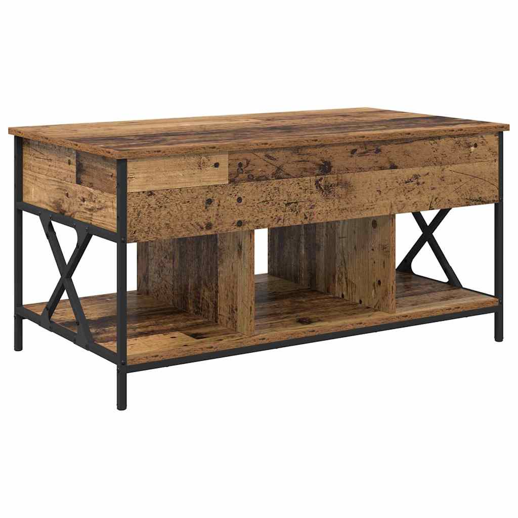 Kava Stol Staro drvo 100 x 55 x 48.5 cm Konstruirano drvo