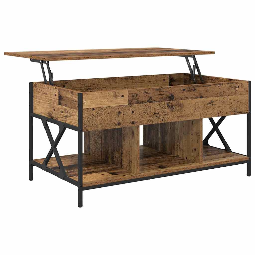 Kava Stol Staro drvo 100 x 55 x 48.5 cm Konstruirano drvo