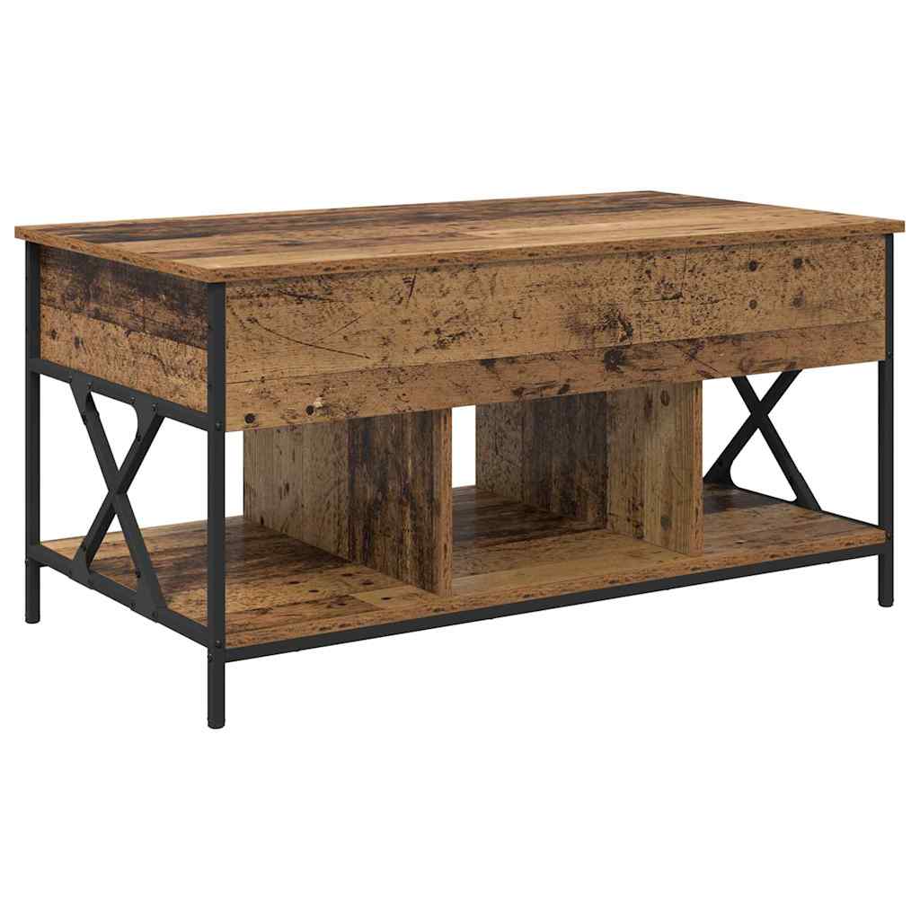 Kava Stol Staro drvo 100 x 55 x 48.5 cm Konstruirano drvo