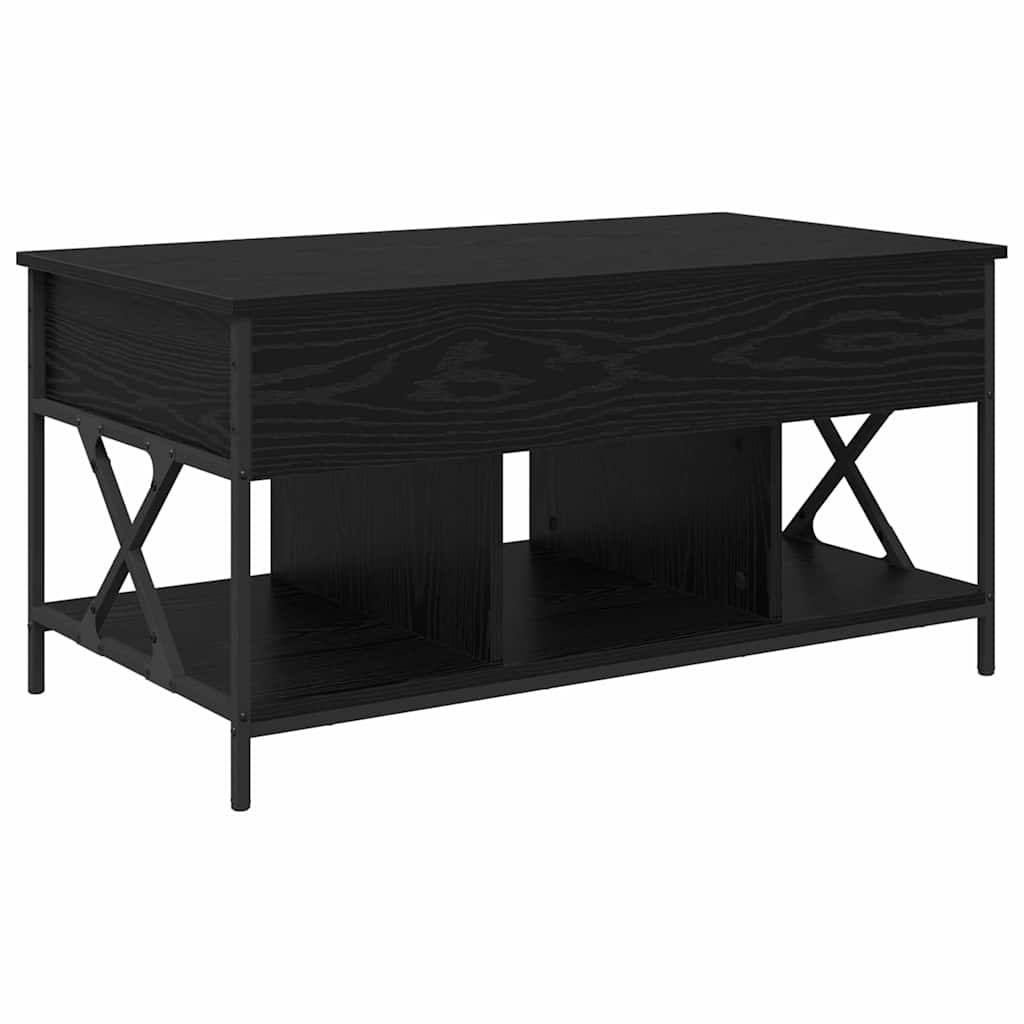 Kava Stol Crni hrast 100 x 55 x 48.5 cm Konstruirano drvo