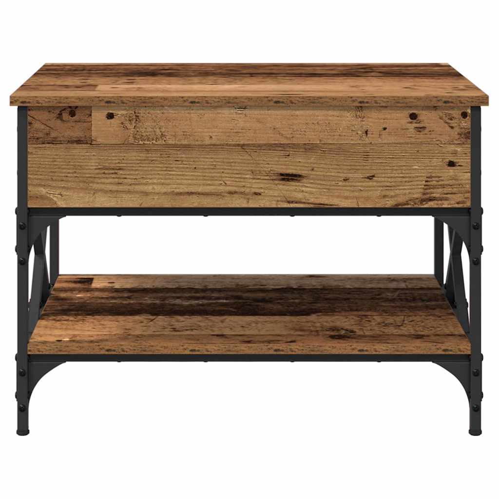 Kava Stol Staro drvo 70x50x50cm Konstruirano drvo