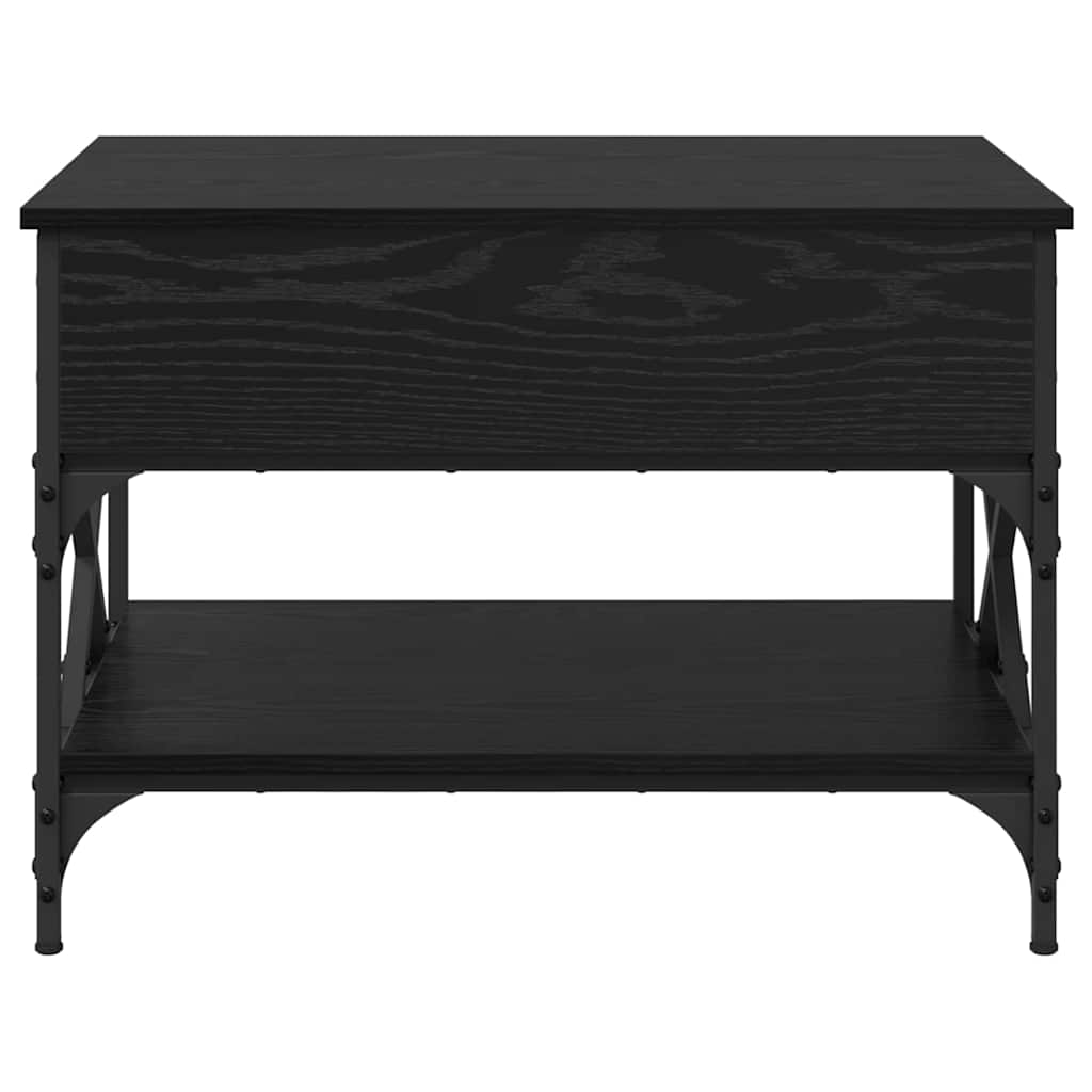 Kava Stol Crni hrast 70x50x50cm Konstruirano drvo