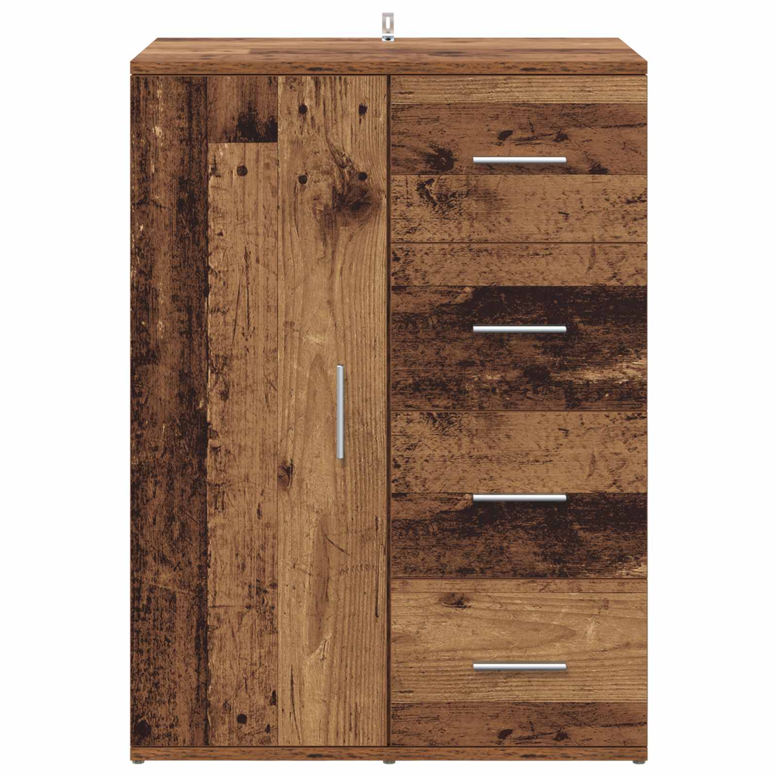 Kreveta s ladicama Staro drvo 59 x 39 x 80 cm Konstruirano drvo
