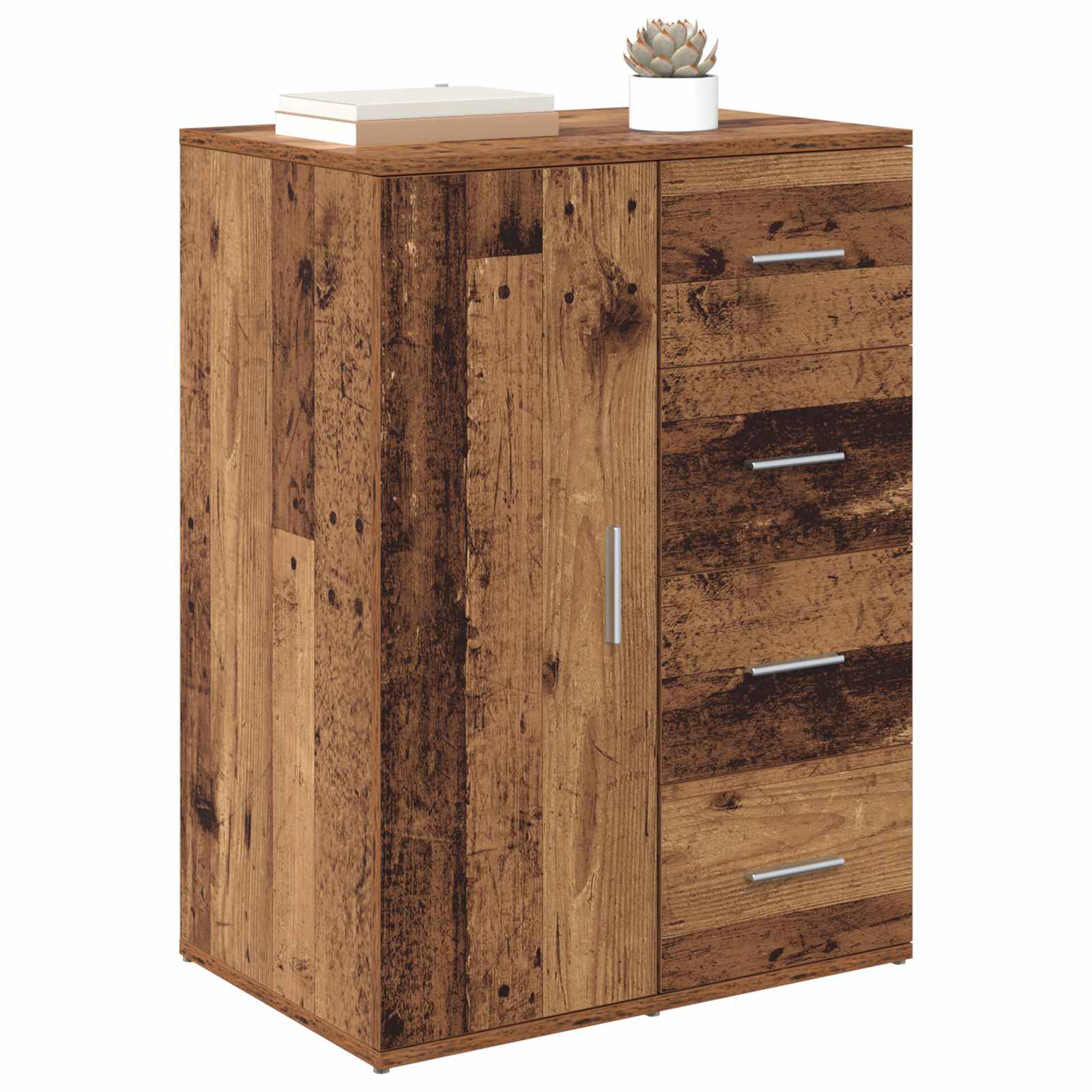 Kreveta s ladicama Staro drvo 59 x 39 x 80 cm Konstruirano drvo