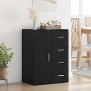 Kreveta s ladicama Crni hrast 59 x 39 x 80 cm Konstruirano drvo