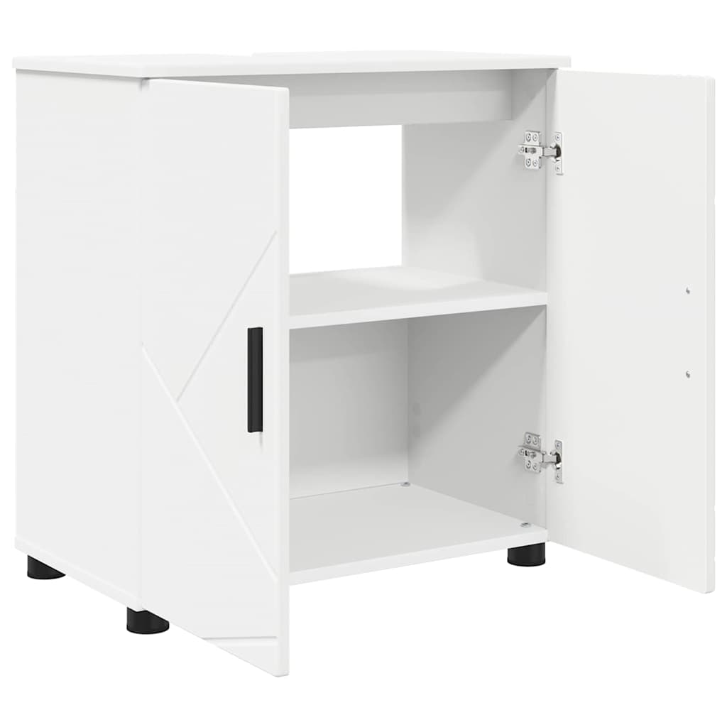 Kupaonski ormar s pohranom s vratima Bijelo 61 x 35 x 64 cm