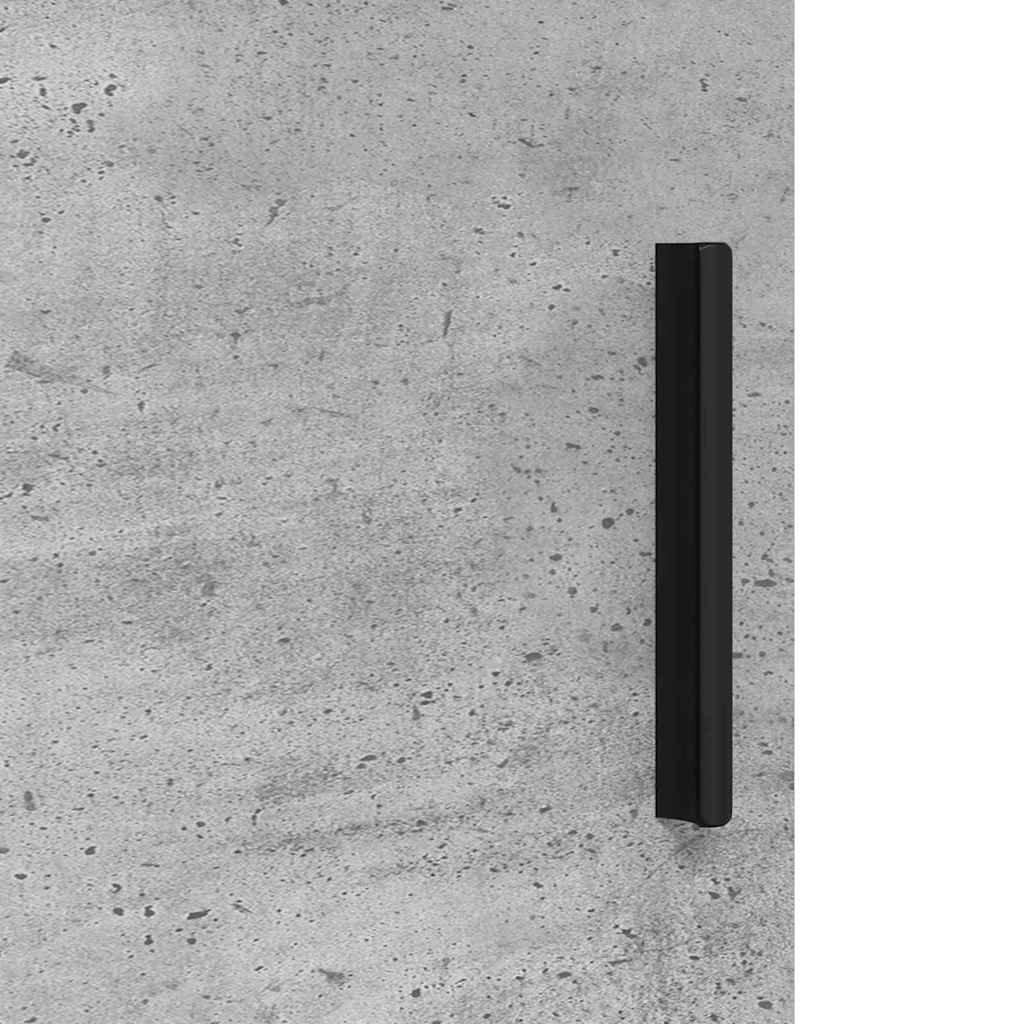 Kupaonski ormar s pohranom Betonski sivi 61 x 35 x 64 cm